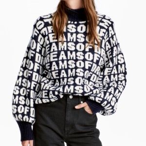 H&M oversized turtleneck sweater
